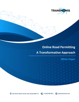 White Paper Cover - Online Road Permitting