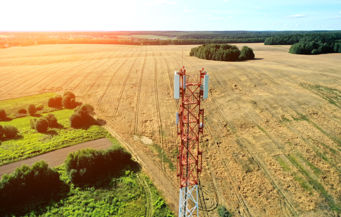 Rural broadband mobile tower